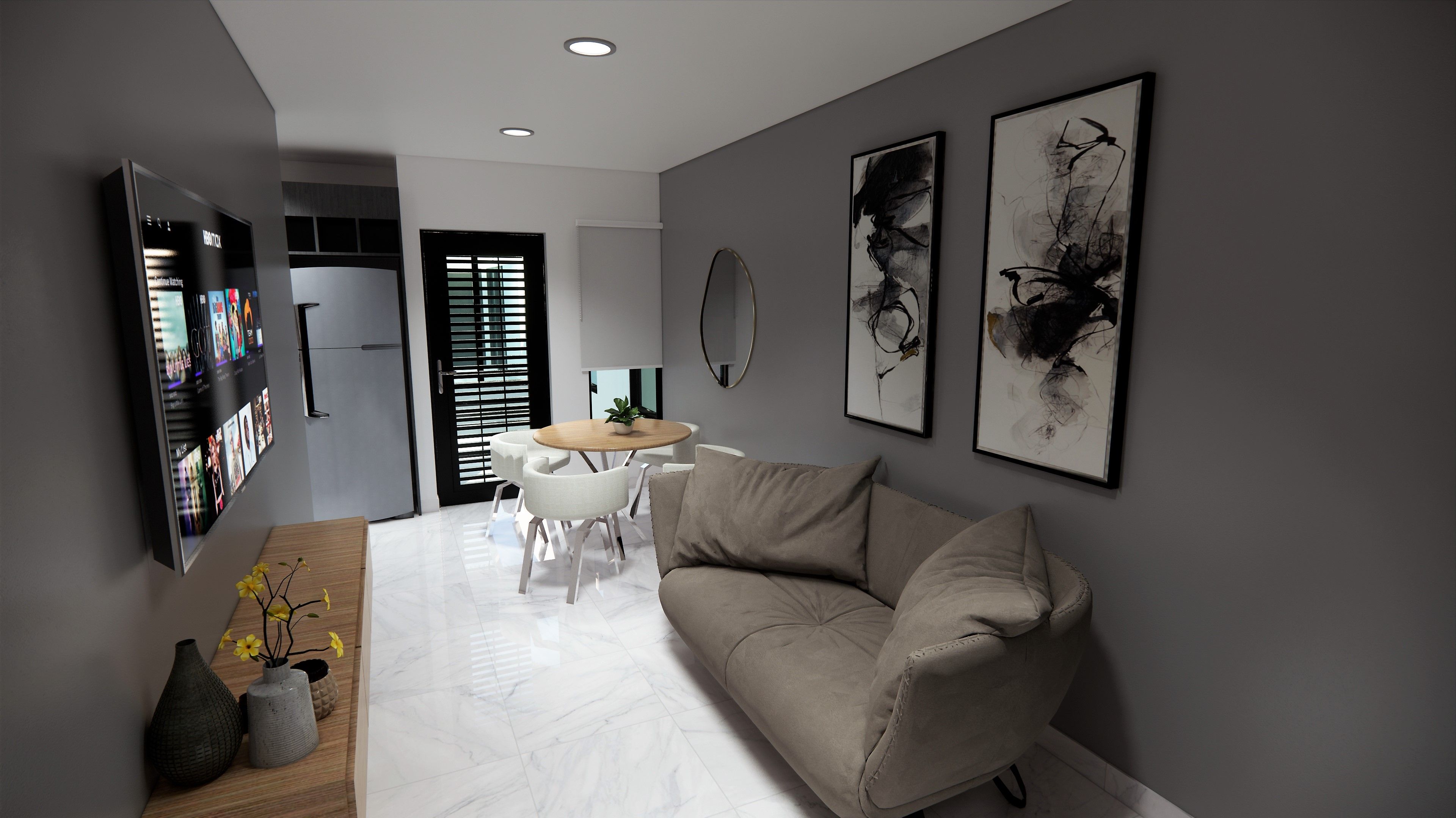 Interior del modelo Terra, imagen 4