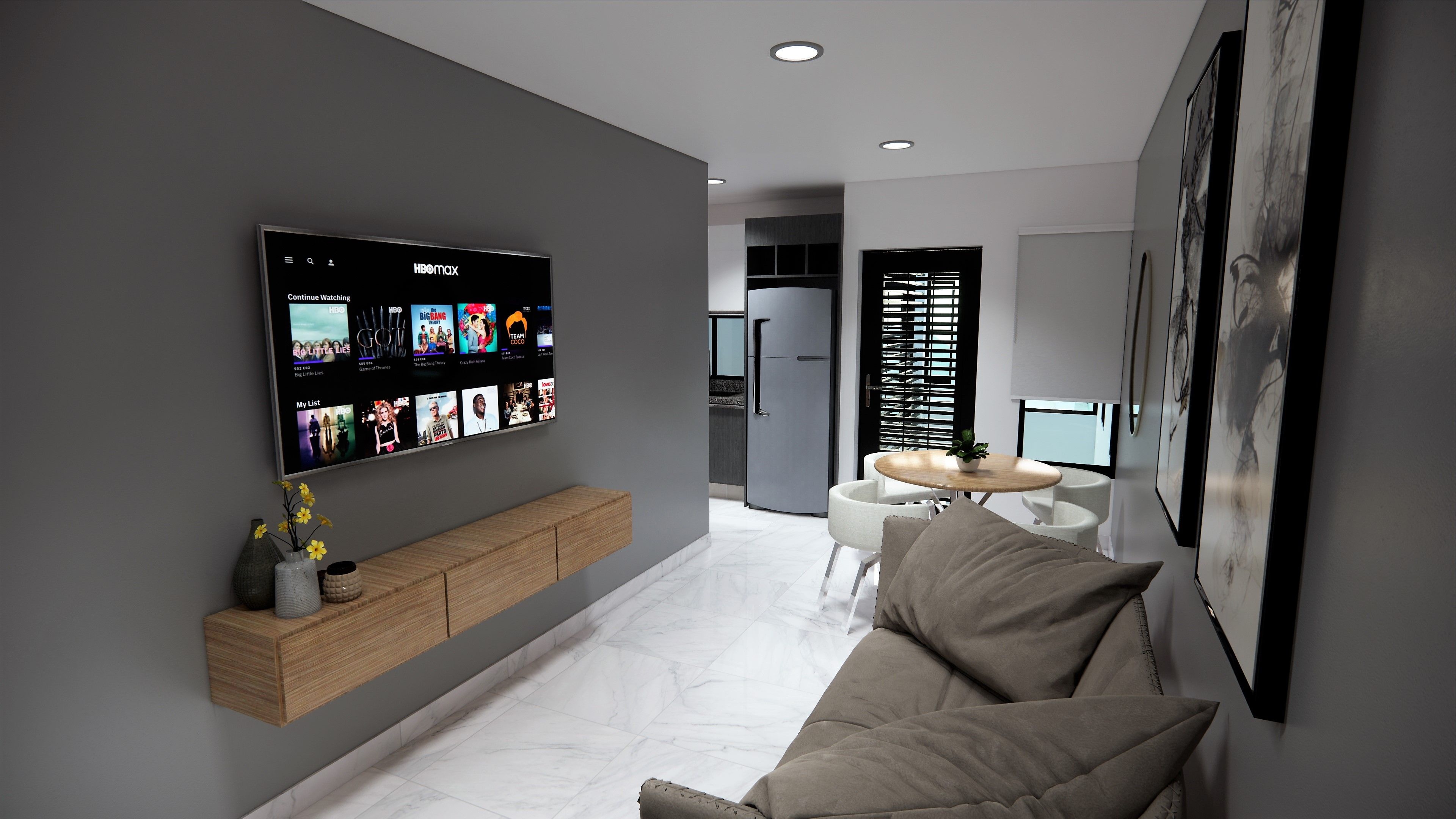 Interior del modelo Terra, imagen 5